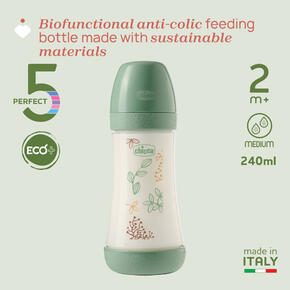 Biberão Perfect 5 Eco+ 240 ml- Fluxo médio