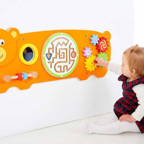 Urso de brinquedo de parede