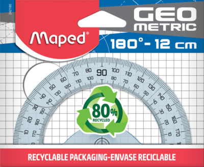 Transferidor Maped Graphic 180º 12cm