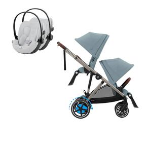 Pack e-Gazelle S + Segundo Assento Gazelle S + Cloud G i-Size (x2)