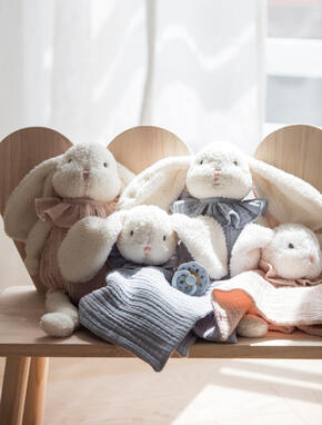 Peluche Coelho - Soft Bunny 34cm