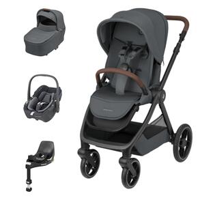 Pack Oxford+ (carrinho+alcofa) + Pebble 360º + FamilyFix 360º Pro