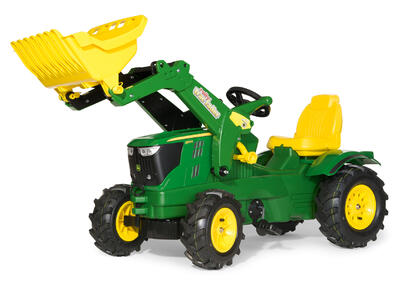 rollyFarmtrac John Deere 6210 R com Rodas Pneumáticas