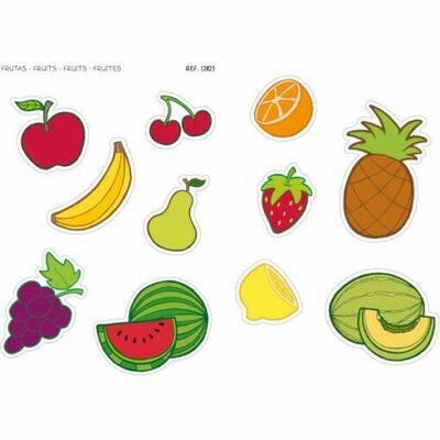 Gomets Maxi Frutas – 2 Folhas A4