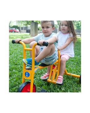 Triciclo Duplo Taxi 3-7 anos 