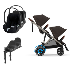 Pack e-Gazelle S + Segundo Assento Gazelle S + Cloud T i-Size(x2) + Base T(x2)