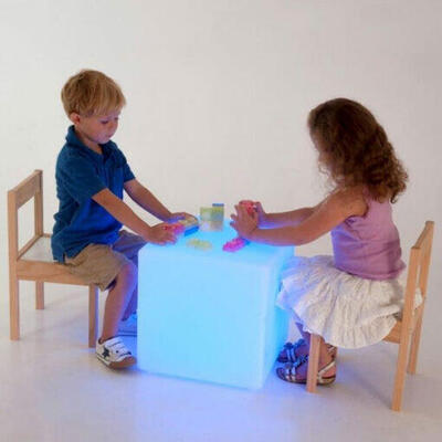 Cubo luminoso sensorial 40 cm