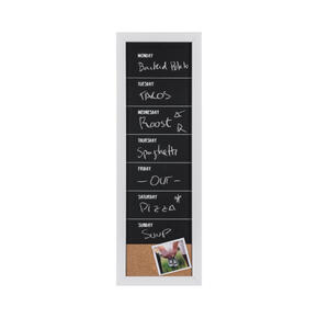 Quadro planeador semanal combo essencial - Branco