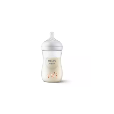 Biberão Natural Response 260ml Philips Avent - Girafa