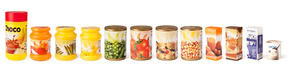 Alimentos em Conserva - 12 peças