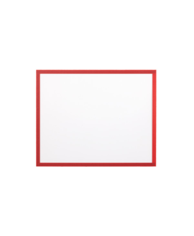 Porta-documentos magnéticos vermelho