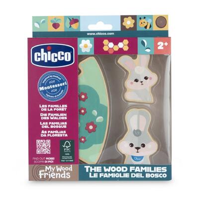 Conjunto 2 coelhos pai e filho