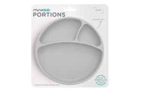 Prato com Divisórias Silicone - Minikoioi