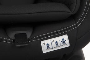 Seat3Fit i-Size Air – Black Melange