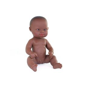 Boneco Africano com Síndrome de Down - 32 cm