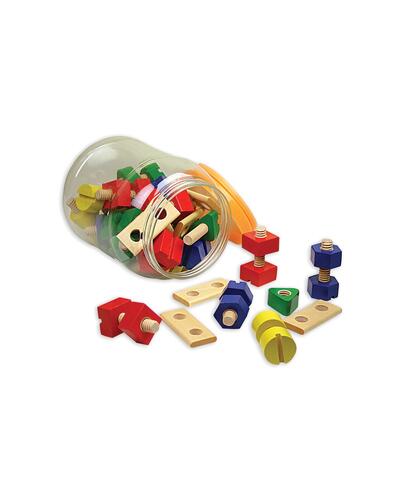 Conjunto de 56 Porcas e Parafusos