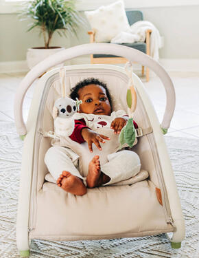 Espreguiçadeira Boho Chic 2-in-1 Rocker