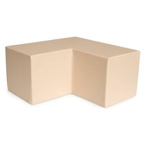 Banco em L 84 x 84 x 42 cm