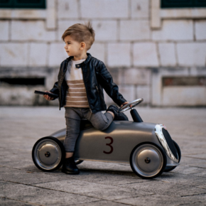 Carro de empurrar Rider Silver