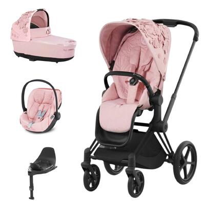 Pack Priam + Cloud T i-Size + Base T + Alcofa - Simply Flowers