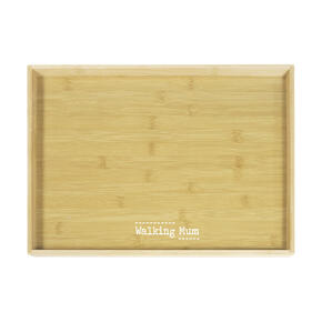 Conjunto 2 Bandejas de Bambu Montessori