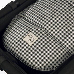 Saco térmico 2 em 1 - inverno - I Love Vichy Preto 