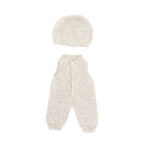 Conjunto Malha Romper e capuz - 40cm