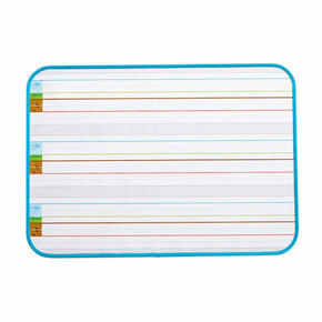 Quadros brancos de fita linear magnética frente e verso – 2 unidades