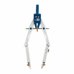Bússola micrométrica de papel com adaptador.