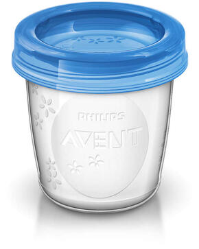 Copos de armazenamento leite materno - Philips Avent