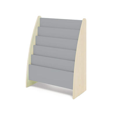 Expositor De Livros Cinzento