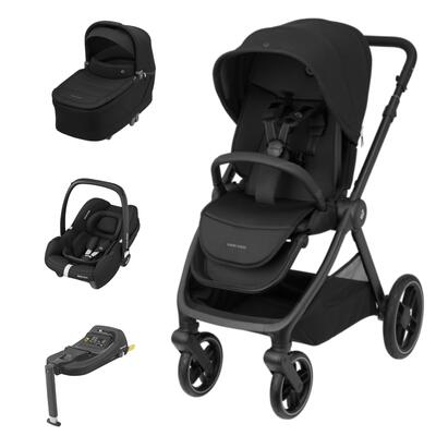 Pack Oxford+(carrinho+alcofa) + CabrioFix i-Size + Base CabrioFix i-Size