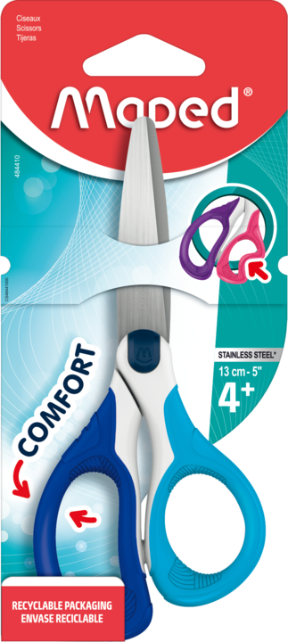 Tesoura Escolar Comfort 13cm Maped 
