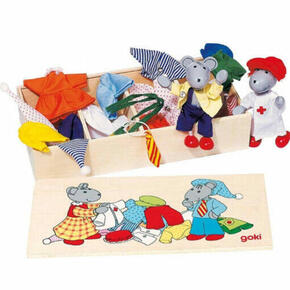 Família Mouse, a Caixa de Roupas, Lia e Luca