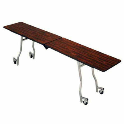 Mesa de seminário dobrável e móvel