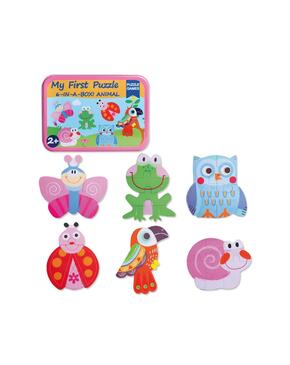 O meu primeiro puzzle 6 numa caixa Animal / Puzzle Animals