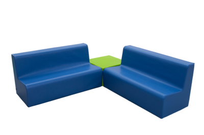 Conjunto de Sofás com Quadrado
