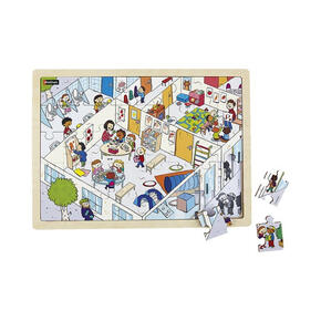 Puzzle De Madeira - Colégio