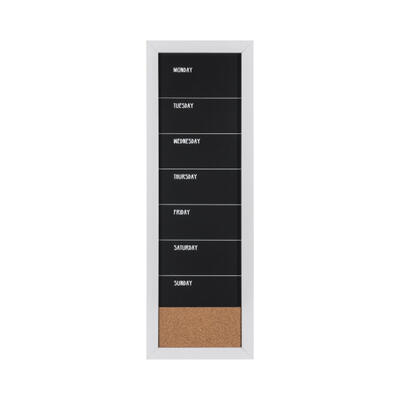 Quadro planeador semanal combo essencial - Branco