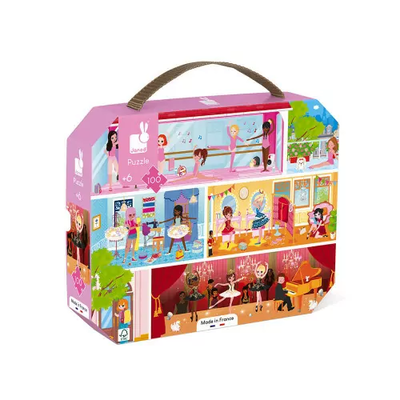 Puzzle Academia de Dança 100 peças