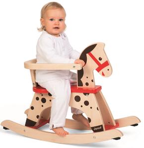 Cavalo de balanço caramelo (madeira)