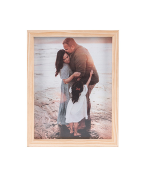 Quadro de foto flutuante
