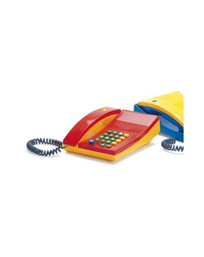  Telefone com botão de pressão na bolsa