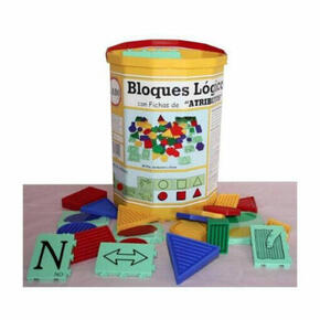 Blocos lógicos de 80 peças