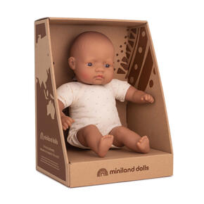 Boneco Hispânico de Corpo Macio 32 cm
