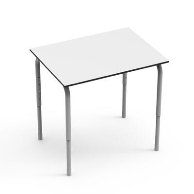 Mesa DESK21 U Retangular Individual Regulável