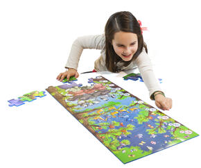 Maxi Puzzle Animais e Números