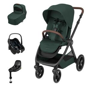 Pack Oxford+ (carrinho+alcofa) + Pebble S + FamilyFix S 