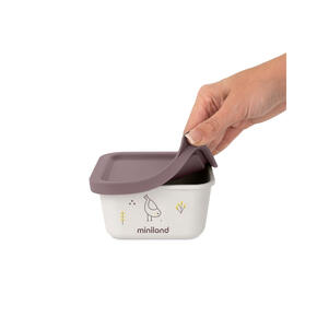 Set de 2 recipientes - NaturSet 2 Chick