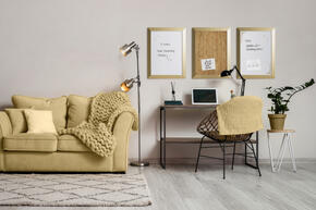 Quadro branco com moldura de cobre KAMASHI